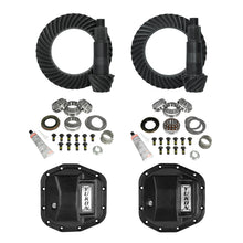 Load image into Gallery viewer, Yukon Gear 18-23 Jeep JL &amp; JT M220 Rear/M210 Front Stage 2 Gear Kit Package 5.38 RATIO w/ F&amp;R Covers