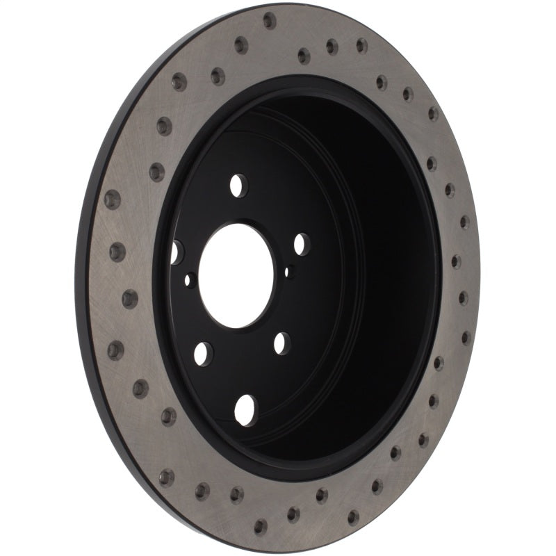 StopTech 08-14 Subaru WRX Drilled Right Rear Cryo Rotor