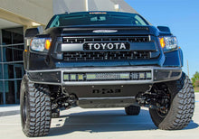 Load image into Gallery viewer, N-Fab M-RDS Front Bumper 14-17 Toyota Tundra - Tex. Black w/Silver Skid Plate