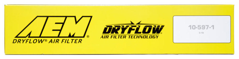 AEM 2015 Ford Mustang 2.3L/3.7L/5.0L Dryflow Air Filter - GTR Auto