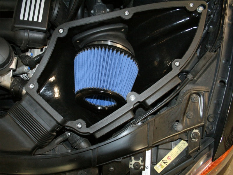 aFe MagnumForce Stage 2 Si Intake System Pro 5 R Black 06-12 BMW 3 Series E9x L6 3.0L Non-Turbo - GTR Auto