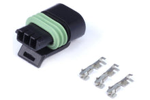 Load image into Gallery viewer, Haltech Delphi 3 Pin Single Row Flat Coil Connector Plug &amp; Pins