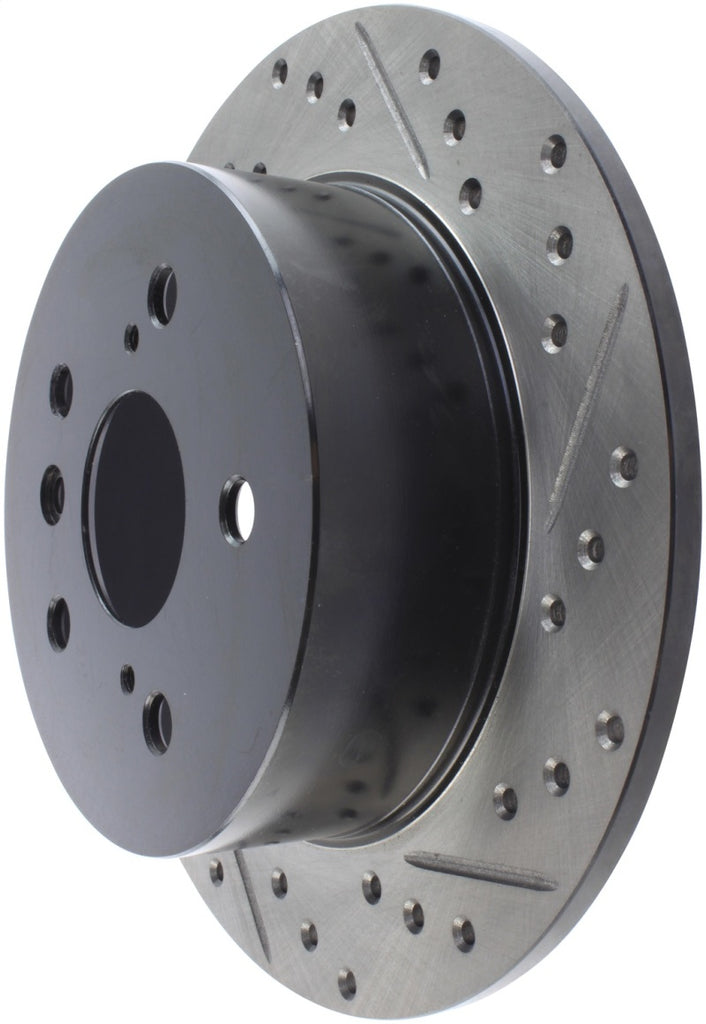 StopTech 07-09 Lexus ES 250/ES 300/ ES330/ES350 SportStop Slotted & Drilled Left Rear Rotor