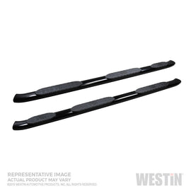 Westin 2019 Chevrolet Silverado Double Cab w/ 6.5in Bed PRO TRAXX 5 W2W Oval Nerf Step Bars - Black - GTR Auto