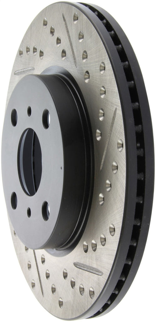 StopTech 04-07 Scion xA / 04-06 xB SportStop Slotted & Drilled Left Front Rotor