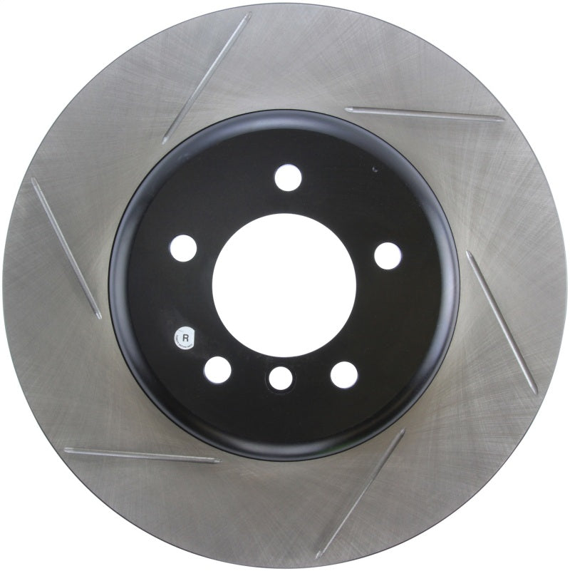 StopTech Power Slot 08 BMW 535i / 04-08 545i/550i/645i/650i Front Right SportStop Slotted Rotor