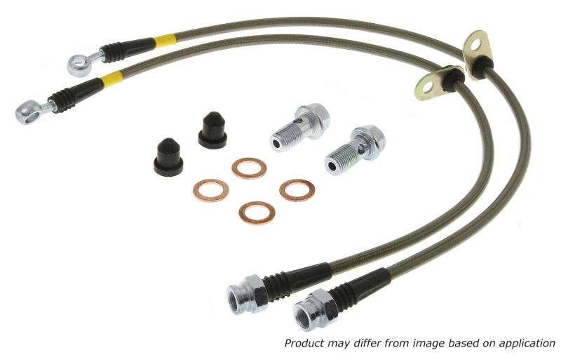 StopTech 01-06 Lexus LS430 Front Stainless Steel Brake Lines