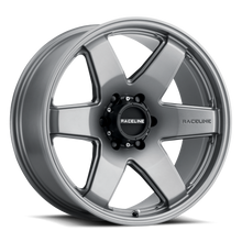 Load image into Gallery viewer, Raceline 942GS Addict 18x9in / 6x135 BP / 12mm Offset / 87.1mm Bore - Greystone Wheel