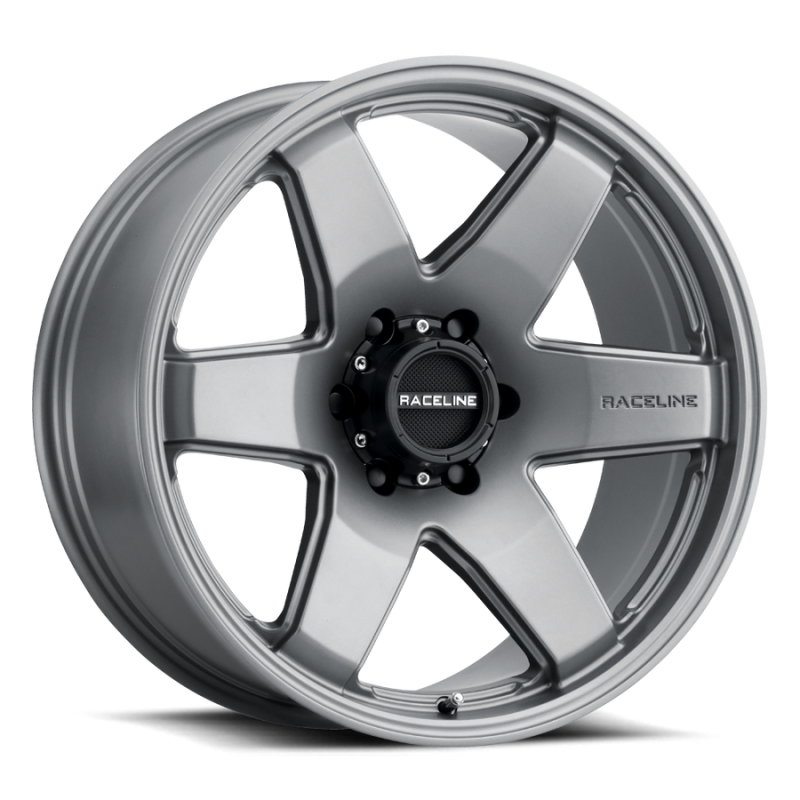 Raceline 942GS Addict 18x9in / 6x139.7 BP / 12mm Offset / 106.1mm Bore - Greystone Wheel