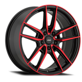 Konig Myth 16x7.5 5x114.3 ET43 Gloss Black w/ Red Tinted Clearcoat
