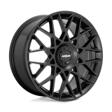 Rotiform R165 BLQ-C Wheel 19x8.5 5x112/5x120 35 Offset - Satin Black