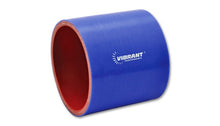 Load image into Gallery viewer, Vibrant 4 Ply Reinforced Silicone Straight Hose Coupling - 5in I.D. x 3in long (BLUE)