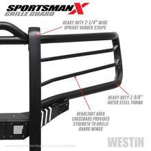 Load image into Gallery viewer, Westin 19-21 Ram 1500 Sportsman X Grille Guard - Textured Black (Excluding Classic &amp; Rebel)