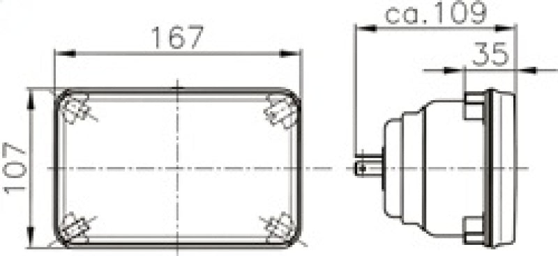 Hella Headlamp Insert Esh Fa Gn Mgs12 53391Ab