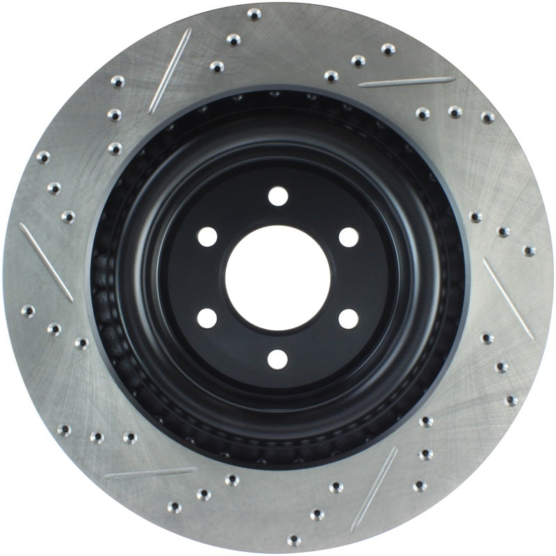 StopTech Power Slot 03-06 & 08-10 Dodge Viper SRT-10 Drilled & Slotted Left Front Rotor