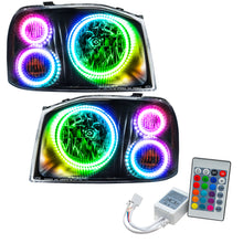 Load image into Gallery viewer, Oracle 01-04 Nissan Frontier SMD HL - Triple Halo - ColorSHIFT w/ Simple Controller