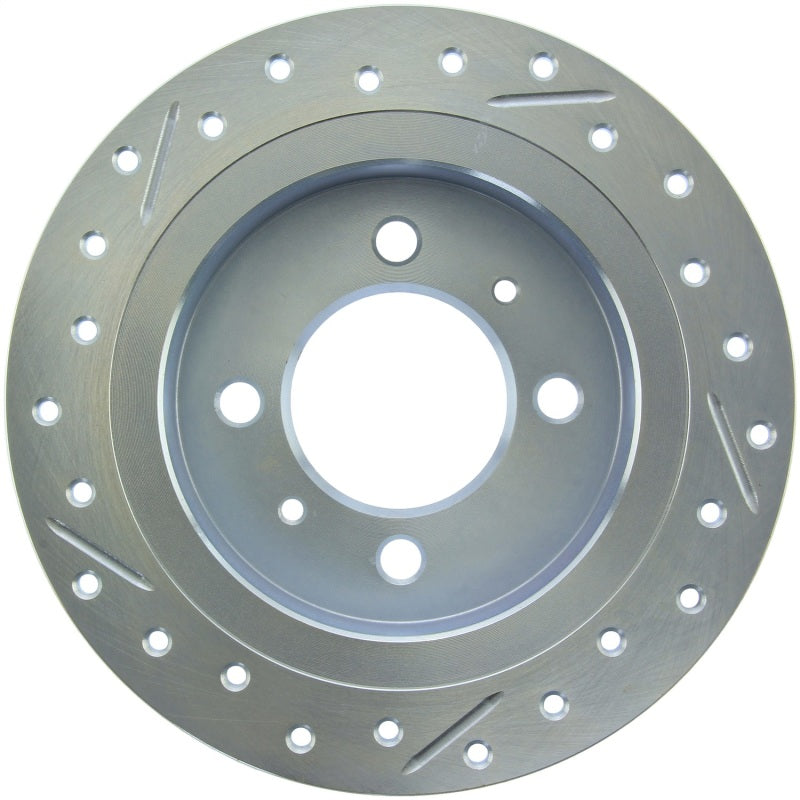 StopTech Select Sport Drilled & Slotted Rotor - Rear Left