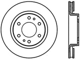 Stoptech 06-09 Chevrolet Trailblazer / GMC Envoy Front Premium Cryostop Brake Rotor