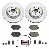 Power Stop 16-17 Jaguar XJ Rear Z23 Evolution Sport Coated Brake Kit