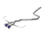 aFe Takeda Exhaust Cat-Back 19-20 Hyundai Veloster 304SS Blue Flame Dual Tips Exhaust