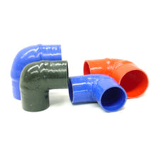 Load image into Gallery viewer, ATP 90 Degree 2.5in Blue Silicone Elbow (*Specify Radius*)