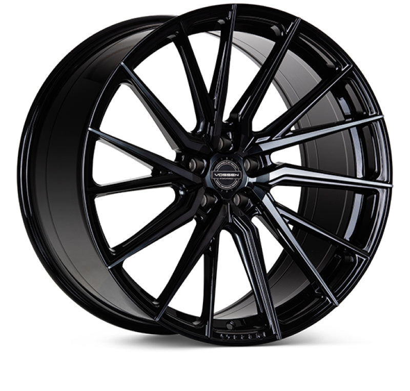 Vossen HF-4T 21x12 / 5x120 / ET52 / Deep Face / 72.56 - Tinted Gloss Black - Left