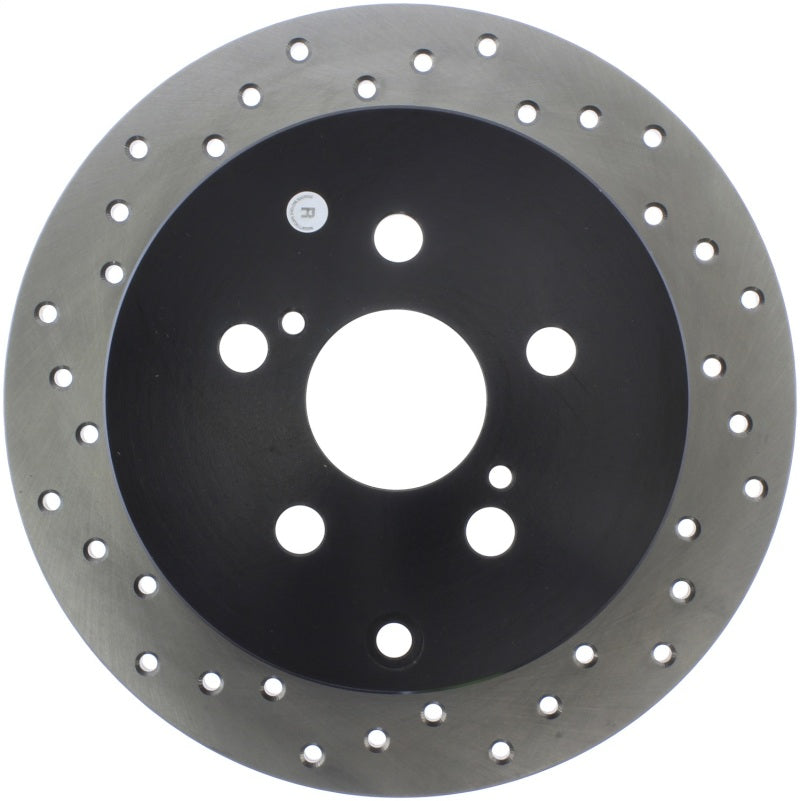 StopTech 03-08 Pontiac Vibe / 05-09 Scion tC / 03-06 Toyota Matrix Rear Right Drilled Rotor