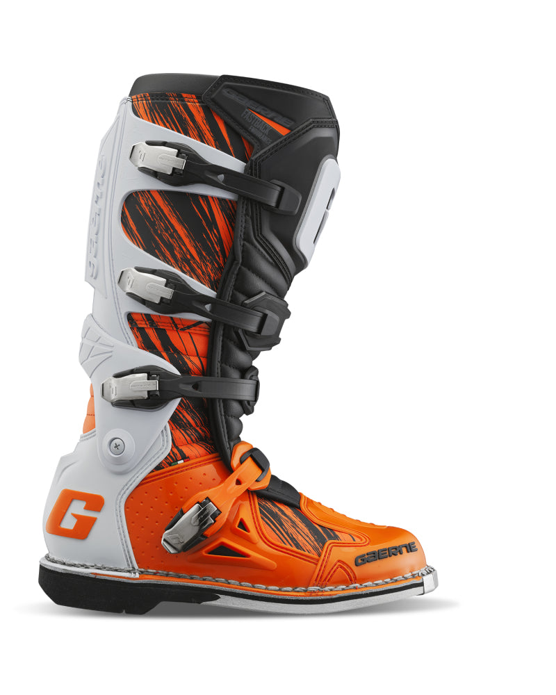 Gaerne Fastback Endurance Boot Orange/White/Black Size - 6