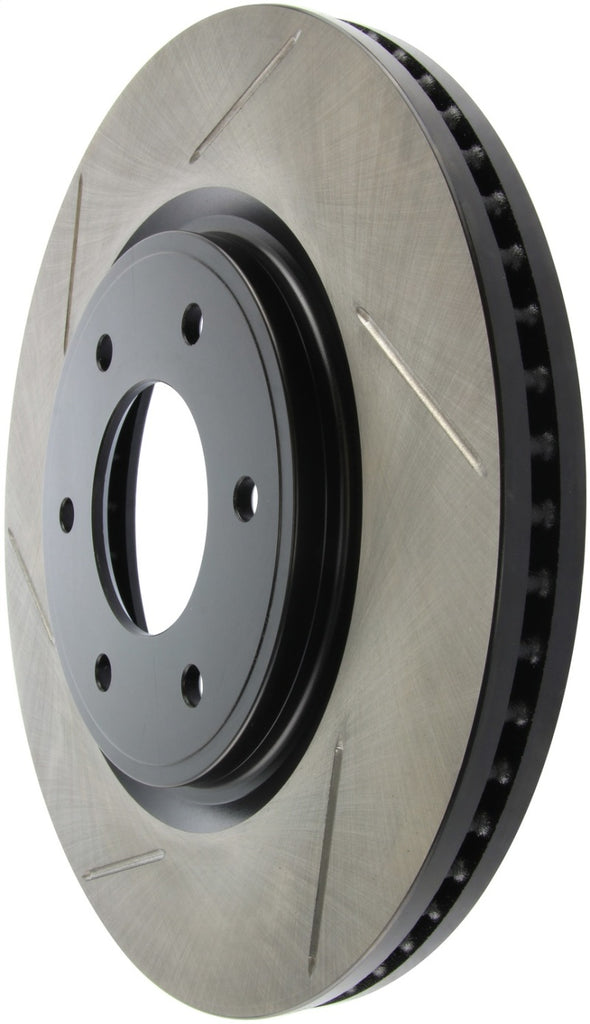 StopTech Power Slot 08-09 Infiniti QX4/QX56 / 07-09 Nissan Armada Right Front Slotted Rotor