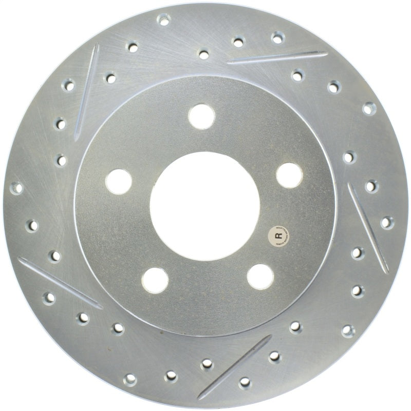 StopTech Select Sport Drilled & Slotted Rotor - Rear Right