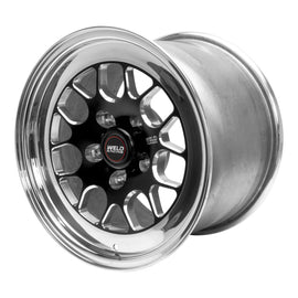 Weld S77 15x9.33 / 5x4.5 BP / 5.5in. BS Black Wheel (Low Pad) - Non-Beadlock