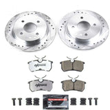 Power Stop 14-19 Ford Fiesta Rear Z26 Street Warrior Brake Kit