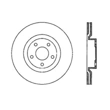 Load image into Gallery viewer, Stoptech 05-09 Corvette w/o Z51 pkg / 05-07 Cadillac XLR Front Performance Cryo Rotor