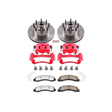 Load image into Gallery viewer, Power Stop 03-05 Ford Excursion Front Z36 Truck &amp; Tow Kit w/Cals