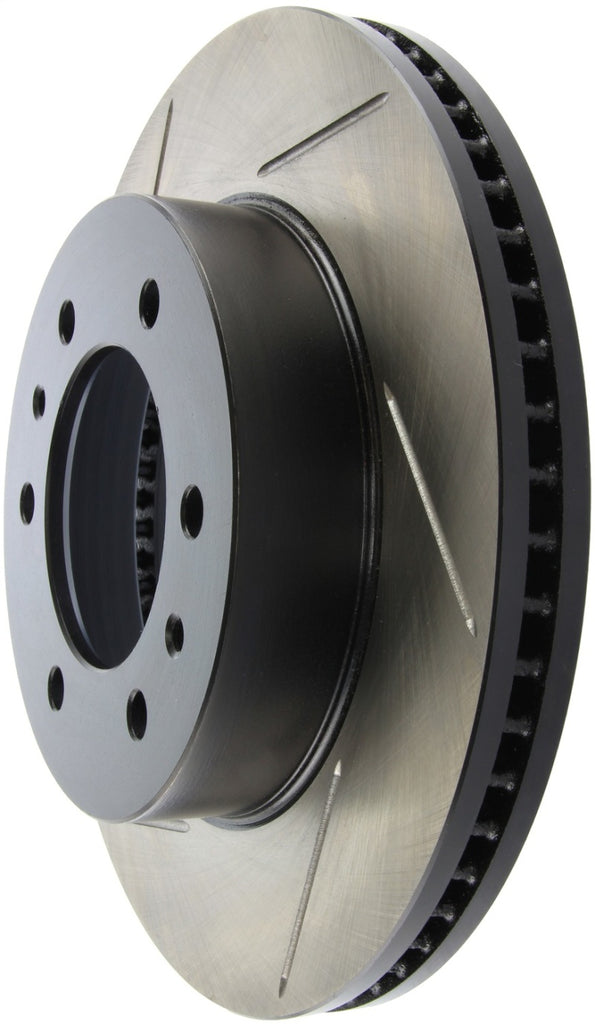 StopTech Power Slot 06-10 Hummer H3 Front Right Slotted Rotor