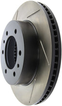 Load image into Gallery viewer, StopTech Power Slot 06-10 Hummer H3 Front Right Slotted Rotor