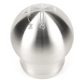 Raceseng Contour Shift Knob (Gate 5 Engraving) VW / Audi Adapter - Brushed