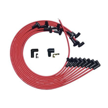 Load image into Gallery viewer, Moroso SBC Under Header 90 Deg Plug HEI Ultra Spark Plug Wire Set - Red