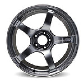 Advan TC4 18x9.5 +45 5x114.3 Racing Black Gunmetallic and Ring Wheel