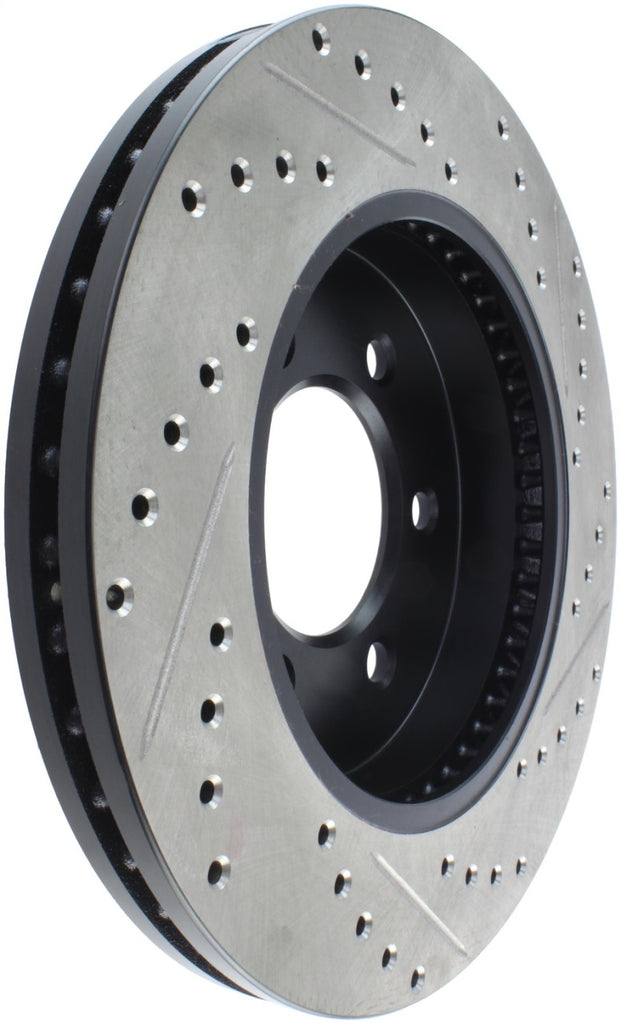 StopTech 04-09 Ford F150 / 06-08 Lincoln Mark LT Front Right Slotted & Drilled Rotor