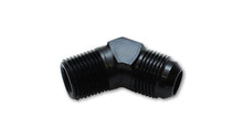 Load image into Gallery viewer, Vibrant -12AN to 3/4in NPT 45 Degree Elbow Adapter Fitting
