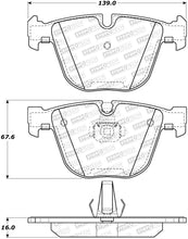 Load image into Gallery viewer, StopTech 10-16 BMW 5-Series Sport Performance Rear Brake Pads