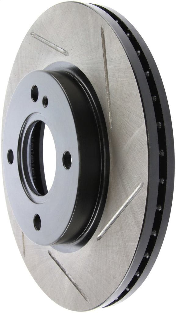 StopTech 2011-2013 Ford Fiesta 1.6L Slotted Left Front Rotor