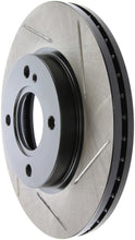 Load image into Gallery viewer, StopTech 2011-2013 Ford Fiesta 1.6L Slotted Left Front Rotor
