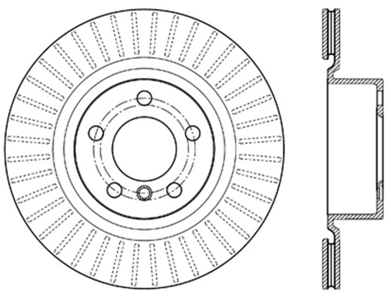 StopTech Slotted Sport Brake Rotor