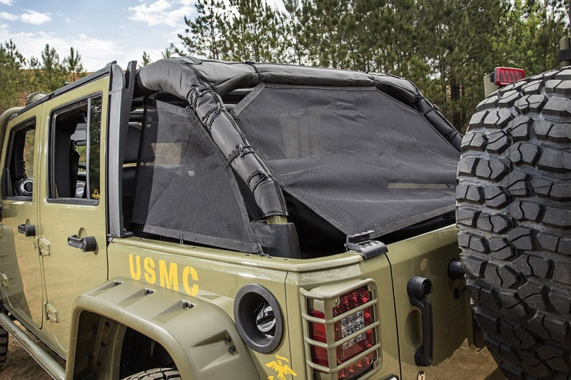 Rugged Ridge Eclipse Cargo Barrier 07-18 Jeep Wrangler JKU