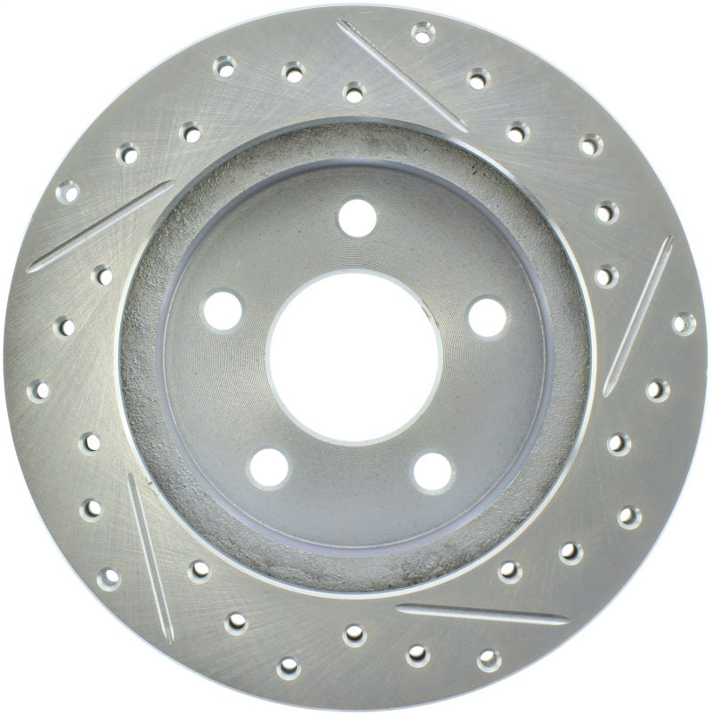 StopTech Select Sport Drilled & Slotted Rotor - Rear Right