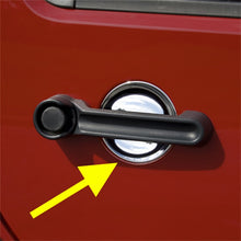 Load image into Gallery viewer, Rugged Ridge Door Handle Recess Guards Chrome 07-18 Jeep Wrangler JK