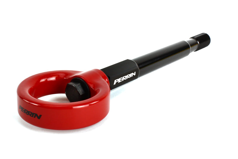 PERRIN 13-26 Subaru BRZ / 13-20 Scion FRS & Toyota 86 / 22-26 GR86 Tow Hook Kit (Rear) - Red - GTR Auto
