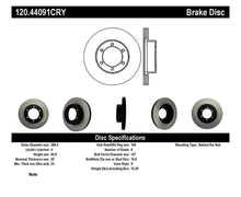 Load image into Gallery viewer, Stoptech 91-98 Toyota 4Runner Front CryoStop Rotor